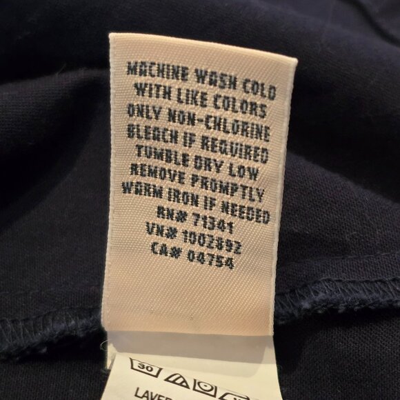 L.L. Bean Blue Utility Jacket with Stand-Up Collar - Picture 7 of 10